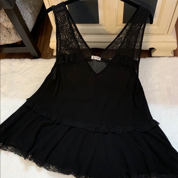 EUC Free People Sleeveless Flowy Blouse S - Picture 3 of 5